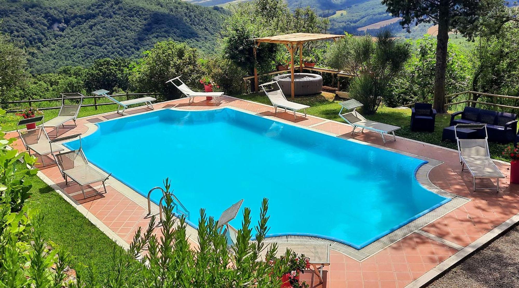 La Palazzina In Val D'Orcia Radicofani Exterior foto